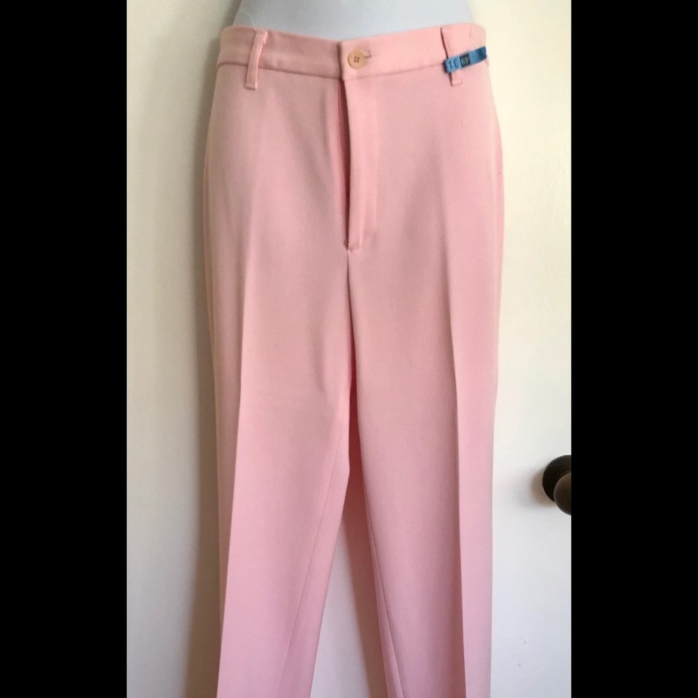 Vintage Paris Wool Pink Trousers, bought in Paris